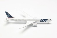 LOT Polish Boeing 787-9 Dreamliner SP-LSP Herpa 536646 Scale 1:500