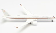  Luftwaffe Flugbereitschaft Airbus A350-900 10+01 Bundesrepublik Deutschland “Konrad Adenauer” Herpa 534468-001 scale 1:500
