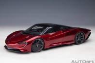 McLaren Speedtail Volcano Red Die-Cast AUTOart model 76087 Scale 1:18