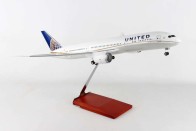United Boeing 787-9 Dreamliner stand & gears Supreme SKR9003 scale 1:100
