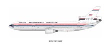McDonnell Douglas McDonnell Douglas DC-10-10 N1338U Polished  with stand IFDC101338P Scale 1:200
