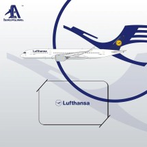 Lufthansa Airbus A350-900 Old Livery Reg: D-AIXH HA3590012 Aero Polaris 1:400
