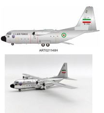 Lockheed C-130E Iran-Air Force 5-114 with stand  ART02114IIH Inflight200 Scale 1:200