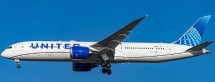 United Airlines Boeing 787-9 Dreamliner N19986 Rolling detachable magnetic undercarriage AV4192  Aviation400 Scale 1:400