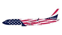 Southwest Airlines B737 MAX 8 N8719Q "Liberty One, Gemini Jets GJSWA2440 Scale 1:400