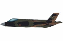 F-35A Green Splitter 11-5023 65 AGRS 57 WG USAF what if scheme HA4451 Hobby Master 1:72