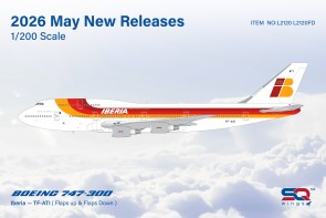 Iberia Boeing B747-300 Reg: TF-ATI L2120 SQ Wings 1:200