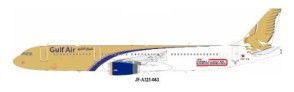 Gulf Air Airbus A321-231A9C-CE die-cast JFox/InFlight JF-A321-043 scale 1:200 