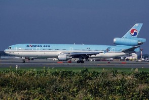 Korean Air 2002 World Cup McDonnell Douglas MD-11 Reg: HL7375 PH44592 Phoenix Models 1:400