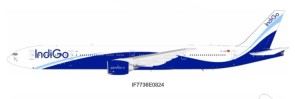 IndiGo Boeing 777-31H/ER TC-LKE with stand IF773E0824 Die-Cast InFlight Scale 1:200 