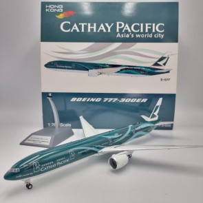 Misc Boeing 777-367ER B-KPF "Asia's world city" with stand InFlight/WhiteBox WB-777-3-005 scale 1:200
