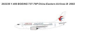 China Eastern Boeing 737-79P B-2682 Die-Cast Panda 202236 Scale 1:400