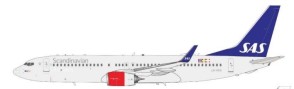 SAS Scandinavian Airlines Boeing 737-783 (W) LN-RRH Limited InFlight-JFox JF-737-8-045 Scale 1:200