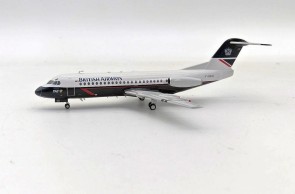 British Airways Fokker F-28-2000 Fellowship F-GDUU With Stand and Coin ARD/ InFlight ARDBA044 Scale 1:200