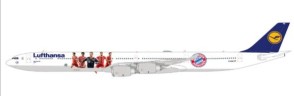 Lufthansa Airbus A340-600 FC Bayern München Reg: D-AIHZ XX40390 JCWings 1:400