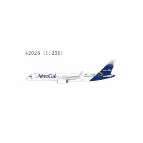 AeroGal Aerolíneas Galápagos 757-200/w HC-CIY With Metallic Stand NG Models 42026 Scale 1:200
