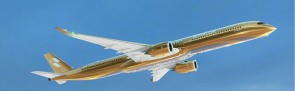 STARLUX Airlines Airbus A350-1000 Airsorayama Gold Reg: B-58554 AV4431 Aviation Models 1:400