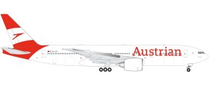 Austrian Airlines 777-200 OE-LPA  (Limited) HE537339  Herpa Die-Cast scale 1:500