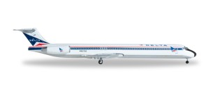 Delta Air Lines McDonnell Douglas MD-88 HE527880 Scale 1:500