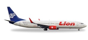 Lion Air Boeing 737-900ER "60th Boeing 737-900ER" HE527910 Scale 1:500
