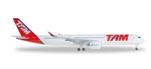 TAM Brasil A350 XWB Reg# PR-XTA Herpa 529143 Scale 1:500