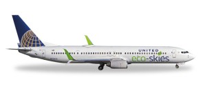 United Airlines Boeing 737-900 "Eco-Skies" Reg# N75432 Herpa Wings 529273 Scale 1:500