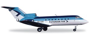 Estonian Air Yakovlev Yak-40 Reg# ES-AAR 557153   Scale 1:200 