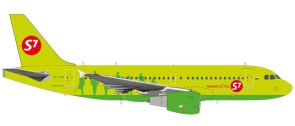 S7 Siberia Airbus A319 registration VP-BHQ Herpa 559072  scale 1:200