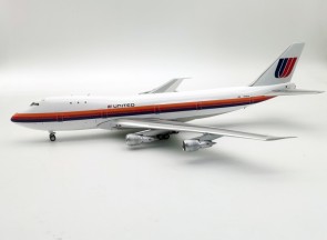 United Airlines Boeing 747-100 N155UA with stand IF741UA1222 InFlight200 Scale 1:200