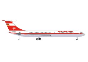 Interflug Ilyushin IL-62M HE571708-001 Herpa Wings 1:200