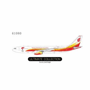 Air China China Airbus A330-200 B-6057 Asian Games- Tourch Relay (Ultimate Collection) 61080 NG Models Scale 1:400