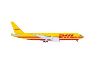 DHL (aerologic) Boeing 777F Herpa HE537032 die-cast  scale 1:500