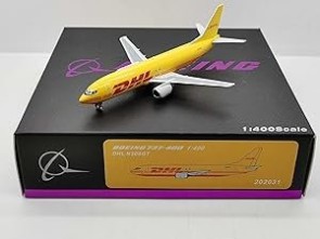 DHL Boeing 737-400 cargo N309GT die-cast Panda models 202031 scale 1:400