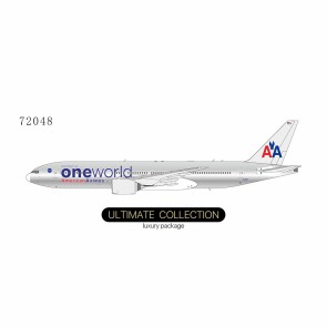 American Airlines Boeing 777-200ER "oneworld; polished cs" Reg: N791AN NG72048 NG Model 1:400