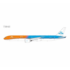 KLM Royal Dutch Airlines Boeing 777-300ER "OrangePride(with 100th anniversary sticker)" Reg: PH-BVA NG73043 NG Model 1:400