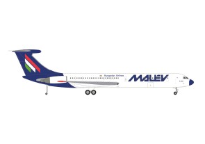 Malév Hungarian Airlines Ilyushin IL-62M HE573047 Herpa Wings Scale 1:200