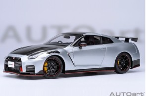 Nissan GT-R, (R35) Nismo 2022 Special Edition, Ultimate Metal Silver 77503 Scale 1:18