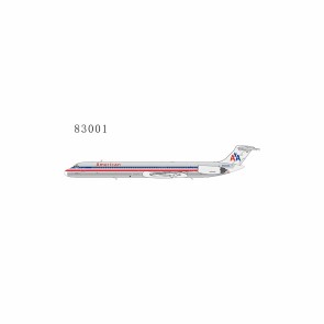  American Airlines McDonnell Douglas MD-83 Reg: N589AA With Antenna  83001 NG Models Scale 1:400