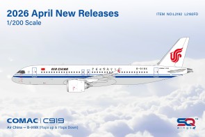 Air China Comac C919  Flaps Down Reg: B-919X L2192FD SQ Wings 1:200