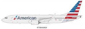 American Airlines Boeing 737-8 MAX N341TR with stand IF738AA0824 InFlight Scale 1:200