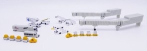 Airport Accessories (20 parts package)JC Wings JCGSESETA-01 scale 1:400
