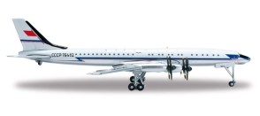 Aeroflot Tupolev TU-114 CCCP-76482 50's-60's Аэрофлот Herpa 523073-001 1:500