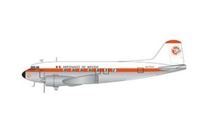 Aeromexico Douglas DC-3 GeminiJets G2AMX1151 Scale1:200