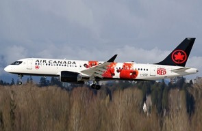 Air Canada Airbus A220-300 C-GVDP "Special Livery" JC Wings SA2ACA011 Scale 1:200