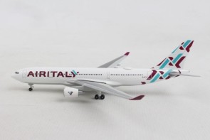 Air Italy Airbus A330-200 EI-GFX Herpa diecast 532624 scale 1:500