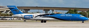 AirTran Airways B717-200 N949AT "Orlando Magic" JCWings SA2TRS038 Scale 1:200