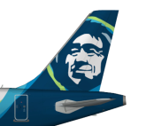Alaska Airbus A321neo stand & gears Skymarks Supreme SKR8420 1:100