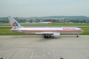 American Airlines Boeing 767-300F N377AN Polished Livery Phoenix 04554 Scale 1:400
