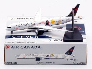Air Canada Boeing 787-9 Dreamliner C-FVLX detachable magnetic gears AV4201 Aviation400 Scale 1:400