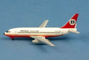 Aviogenex-Buraq Boeing 737-200 YU-AOF Aero Classics AC419938 die-cast scale 1:400 
